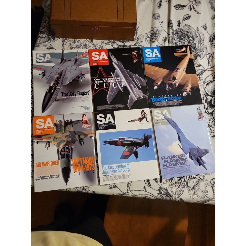 Scale Aviation 2010 Lot Complete Magazine Japanese Japan Model Aircraft
